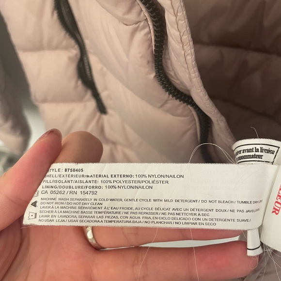 Point Zero Mid-Length Pink Puffer Coat Size S - Picture 8 of 8